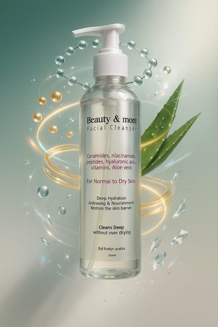 ⁦Beauty&more Facial Cleanser Gel to dry skin⁩ - الصورة ⁦2⁩